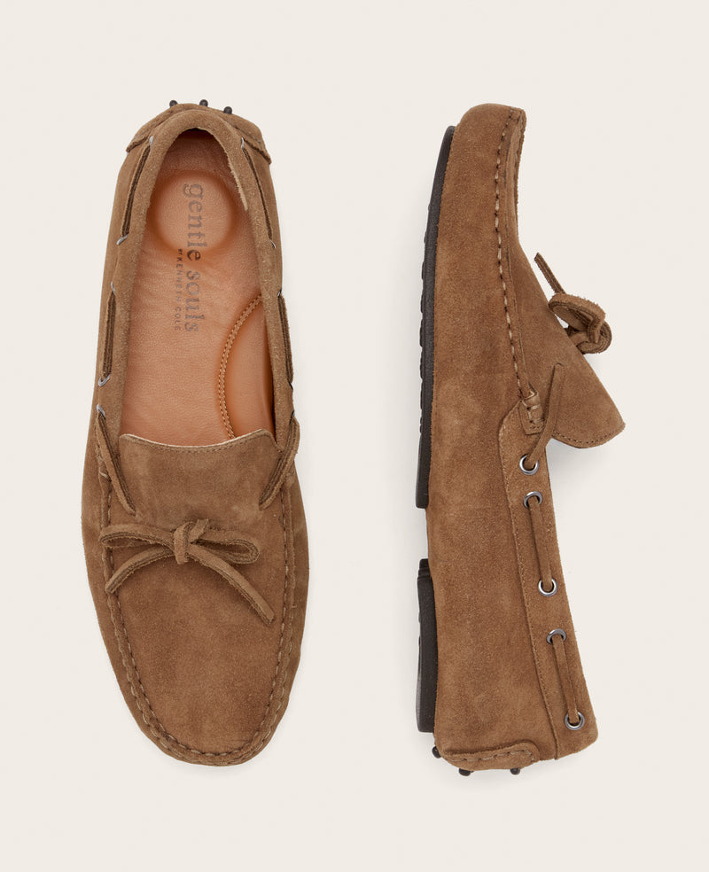 Kenneth Cole - GENTLE SOULS - Hermoso Suede Driver MENS SLIP-ON for Men