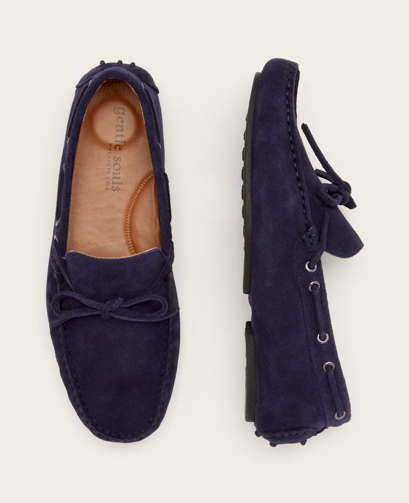Kenneth Cole - GENTLE SOULS - Hermoso Suede Driver MENS SLIP-ON for Men