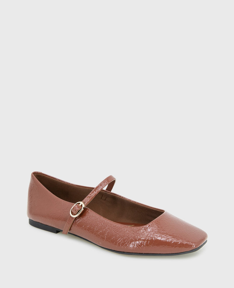 Kenneth Cole - Jasper Patent Leather Ballet Flat WOMENS FLAT for Women