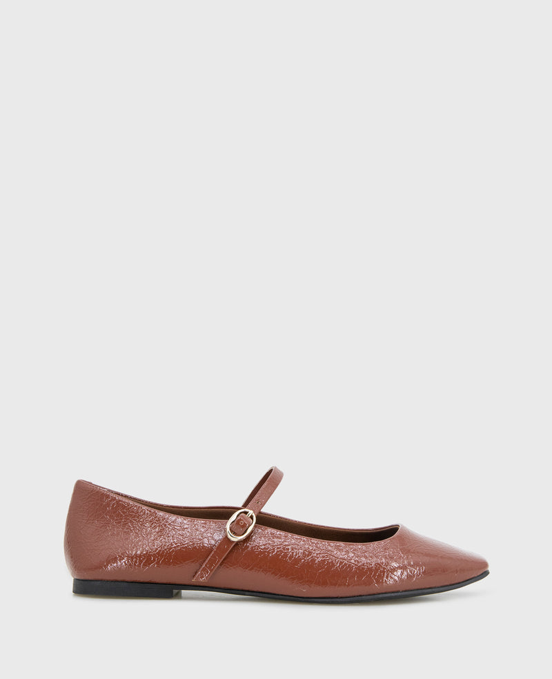 Kenneth Cole - Jasper Patent Leather Ballet Flat WOMENS FLAT for Women