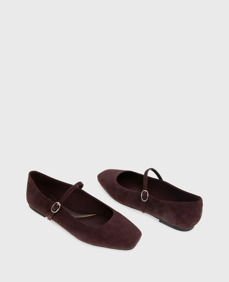 Kenneth Cole - Jasper Suede Ballet Flat WOMENS FLAT for Women