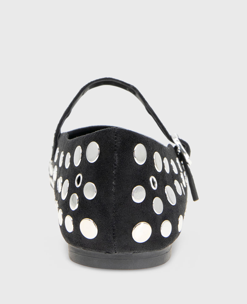 Kenneth Cole - Jasper Suede Stud Ballet Flat WOMENS FLAT for Women