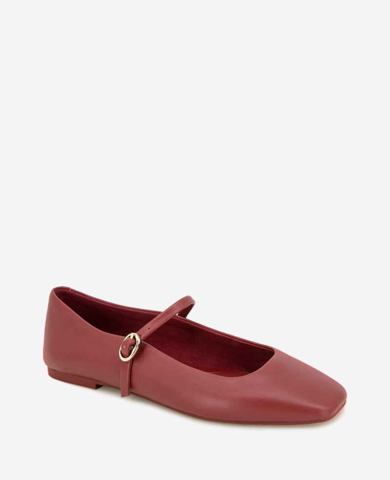Kenneth Cole - Jasper Leather Ballet Flat WOMENS FLAT for Women