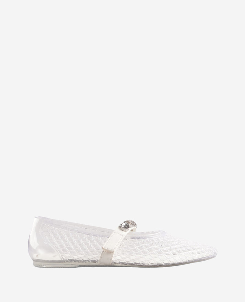 Kenneth Cole - Jazzy Stone Embellished Ballet Flat WOMENS FLAT for Women