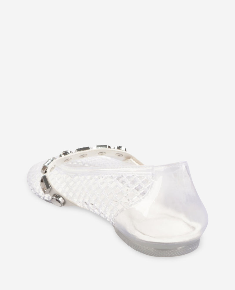 Kenneth Cole - Jazzy Stone Embellished Ballet Flat WOMENS FLAT for Women