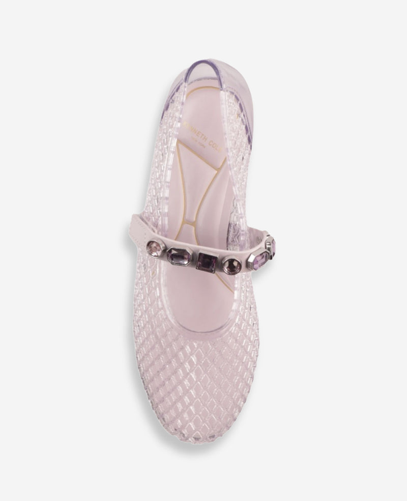 Kenneth Cole - Jazzy Stone Embellished Ballet Flat WOMENS FLAT for Women