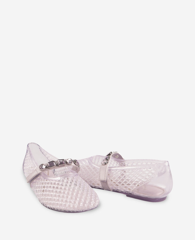 Kenneth Cole - Jazzy Stone Embellished Ballet Flat WOMENS FLAT for Women