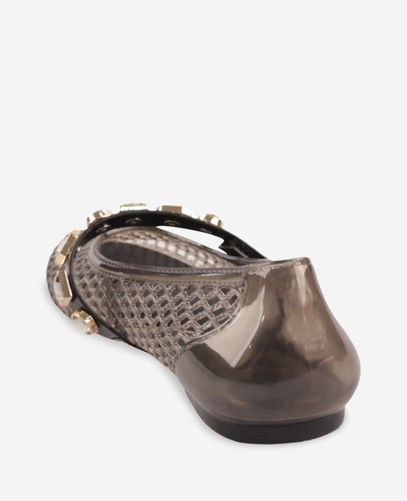 Kenneth Cole - Jazzy Stone Embellished Ballet Flat WOMENS FLAT for Women