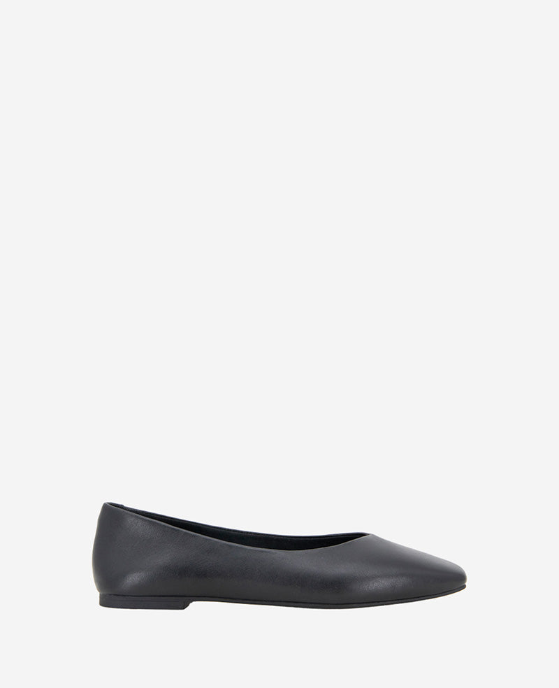 Shop Johanna Leather Ballet Flat Black | Kenneth Cole Shop Johanna Leather Ballet Flat Black | Kenneth Cole