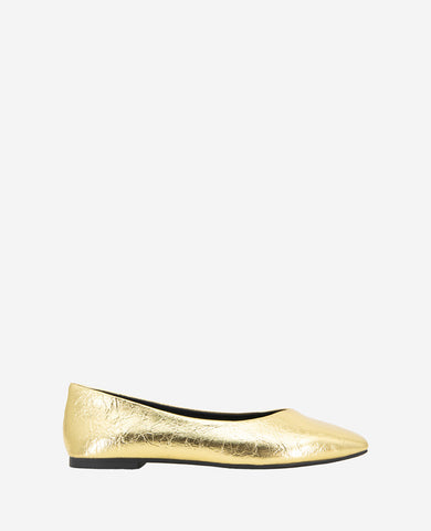 Johanna Metallic Ballet Flats