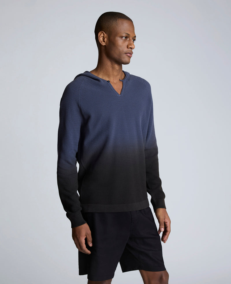 Kenneth Cole - Dip Dye Sweater Hoodie MENS SWEATER for Men