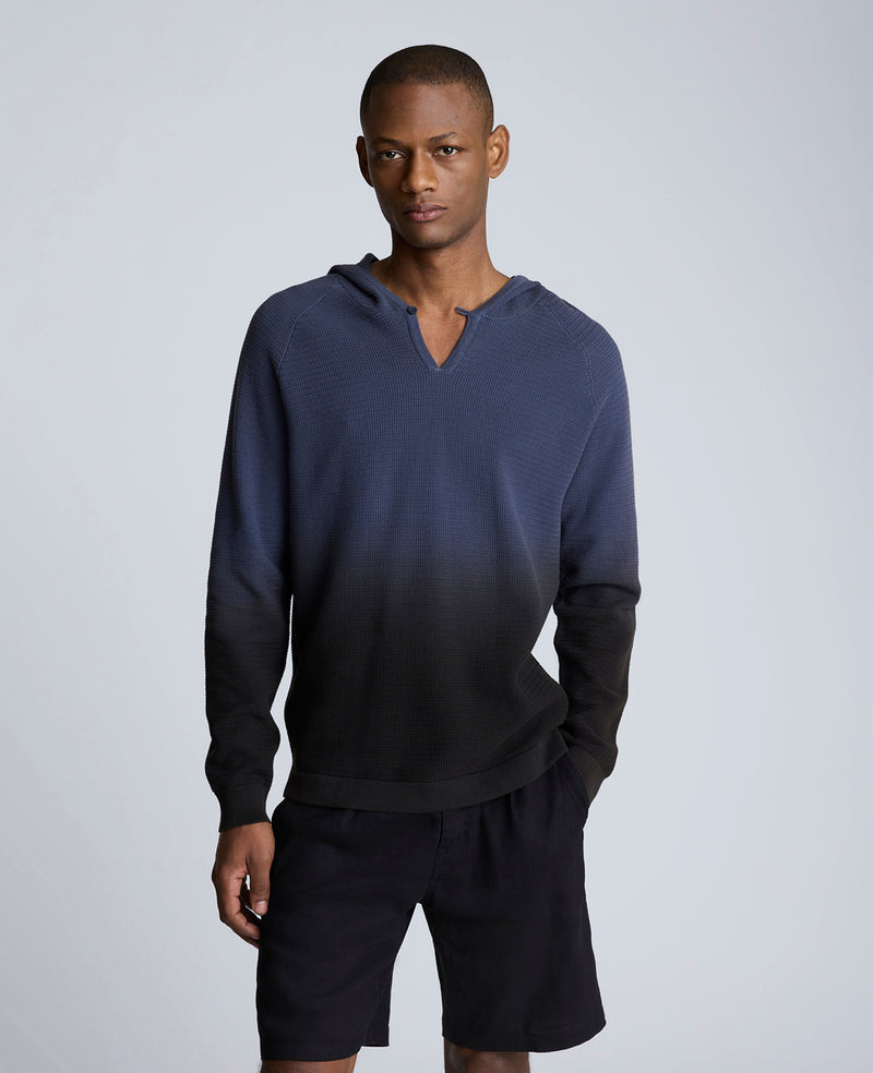 Kenneth Cole - Dip Dye Sweater Hoodie MENS SWEATER for Men
