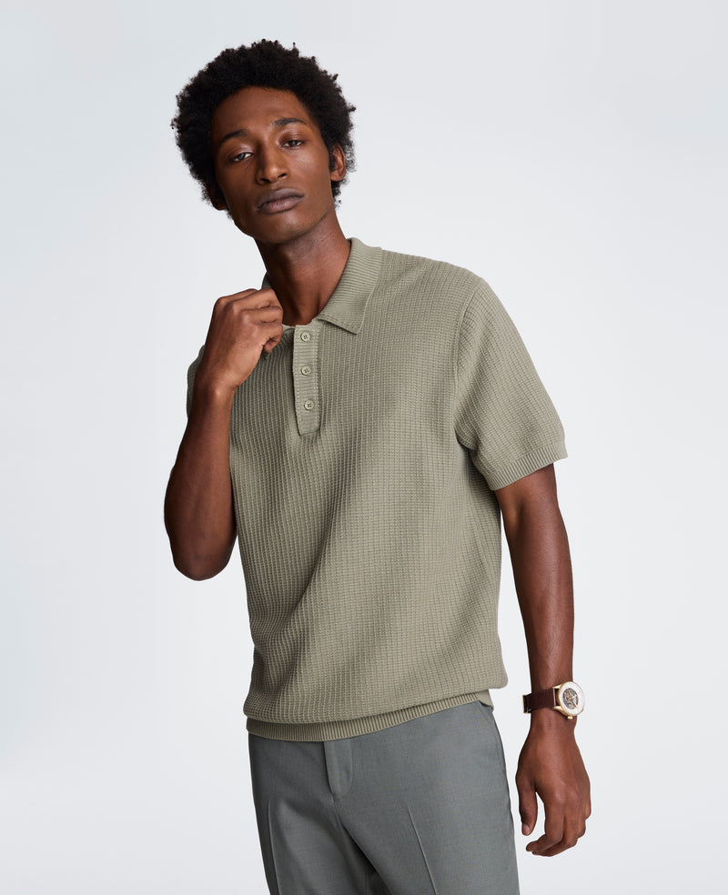 Kenneth Cole Sweater Polo