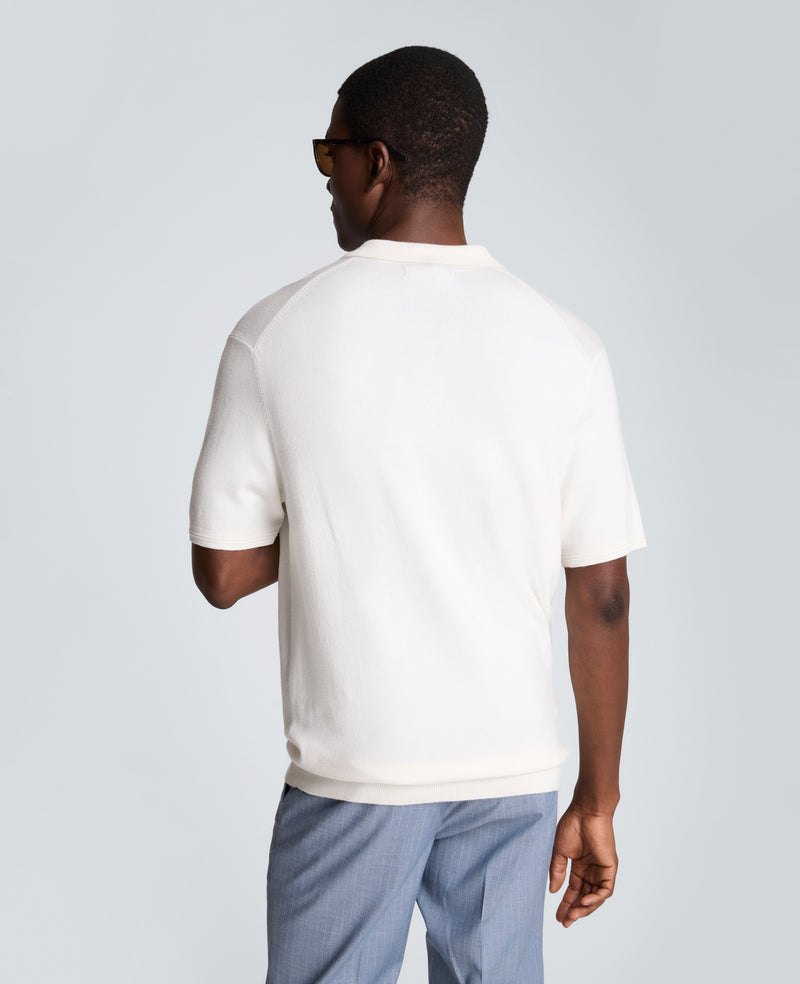 Kenneth Cole - Short Sleeve Polo Sweater MENS SHIRT for Men