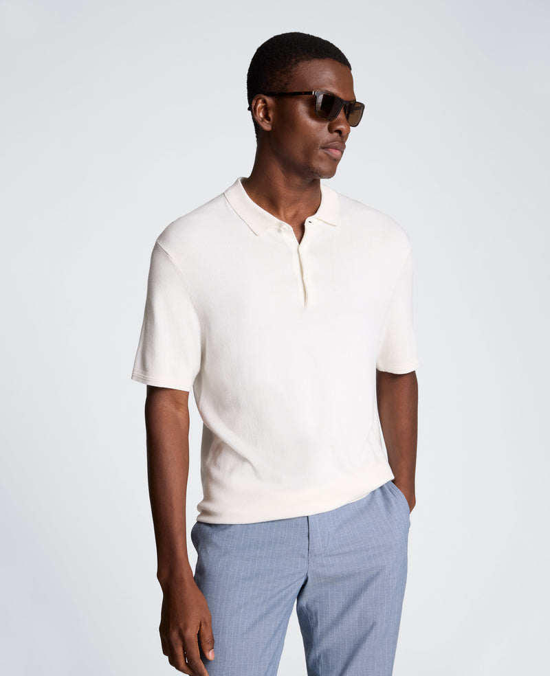 Kenneth Cole - Short Sleeve Polo Sweater MENS SHIRT for Men