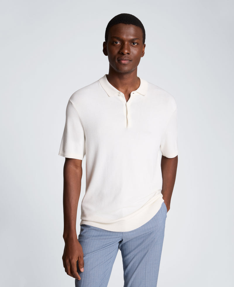 Kenneth Cole - Short Sleeve Polo Sweater MENS SHIRT for Men