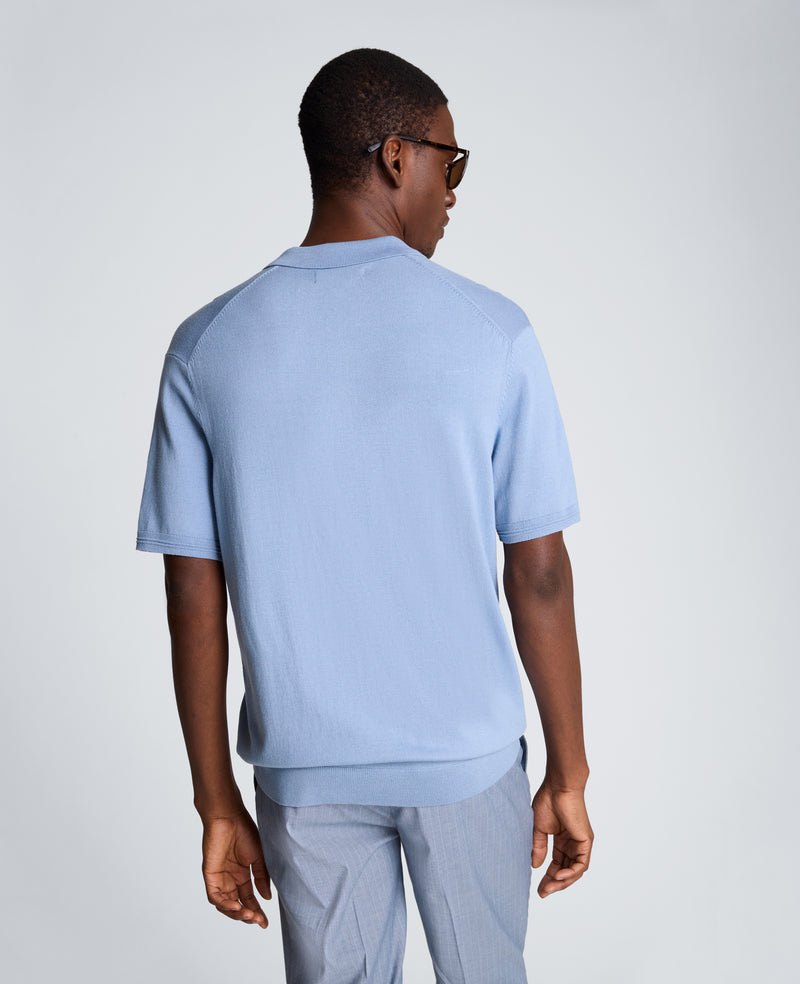 Kenneth Cole - Short Sleeve Polo Sweater MENS SHIRT for Men