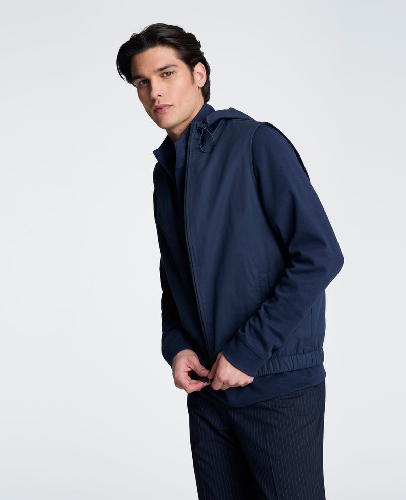 Kenneth Cole - Gathered Bottom Vest MENS OUTERWEAR for Men