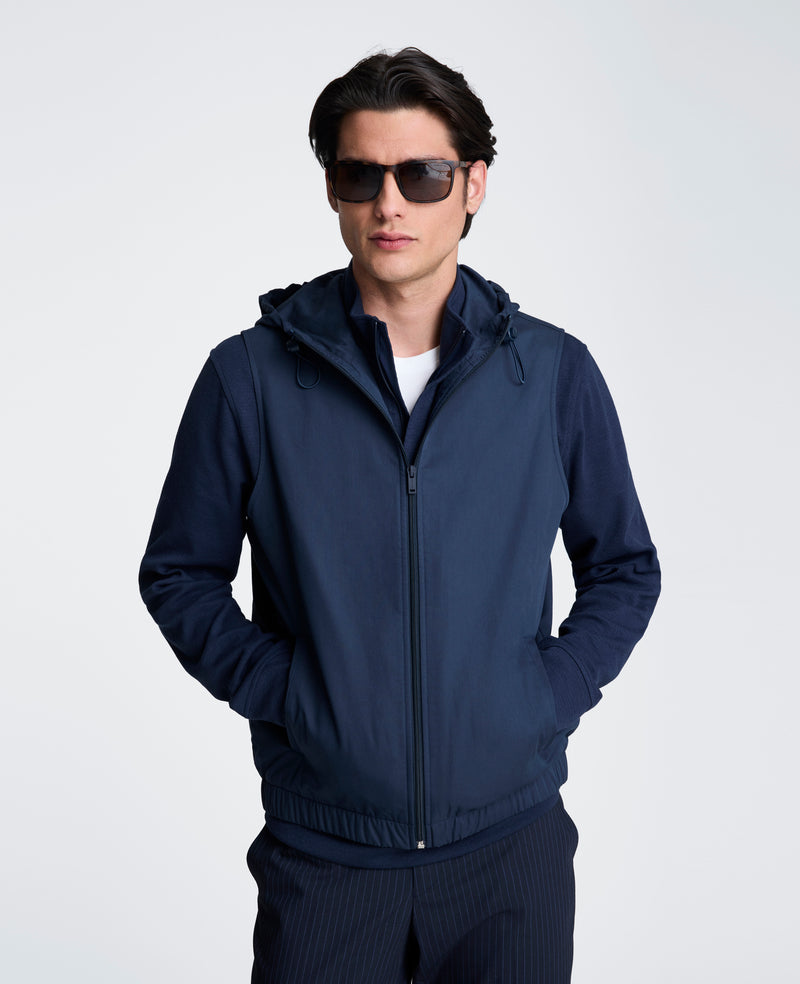 Kenneth Cole - Gathered Bottom Vest MENS OUTERWEAR for Men