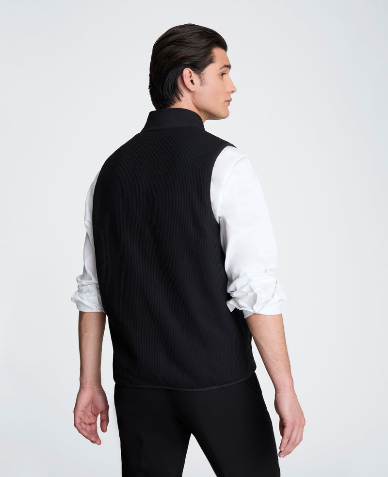 Kenneth Cole - Mixed Media Vest MENS JACKET for Men