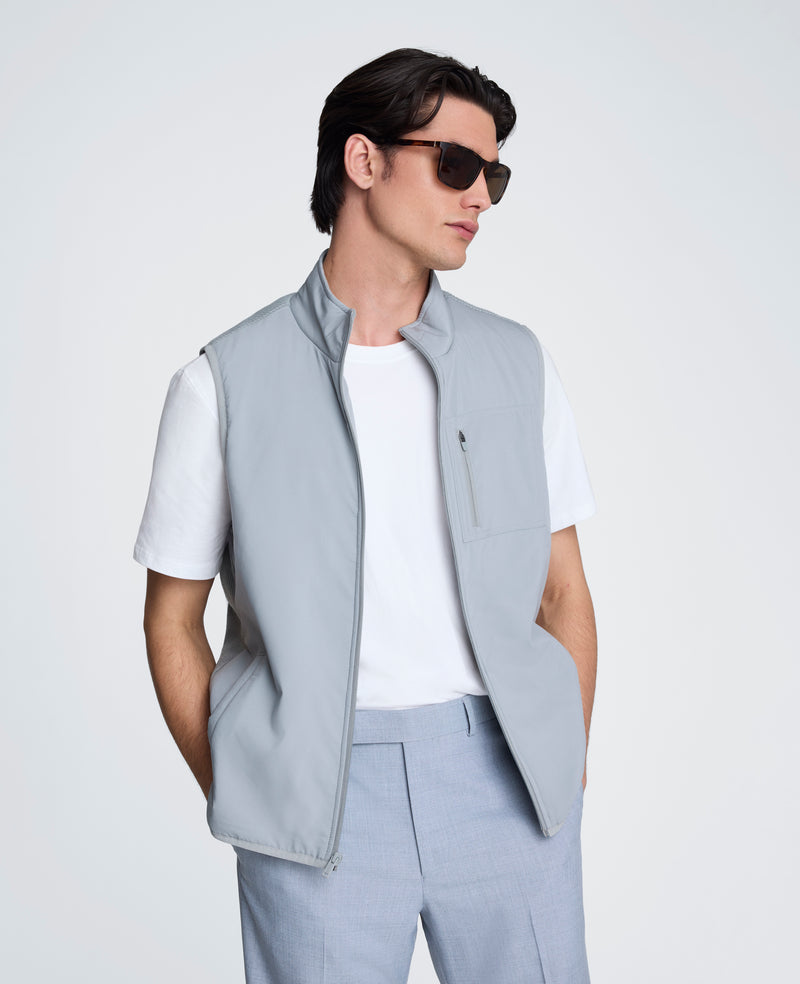 Kenneth Cole - Mixed Media Vest MENS JACKET for Men