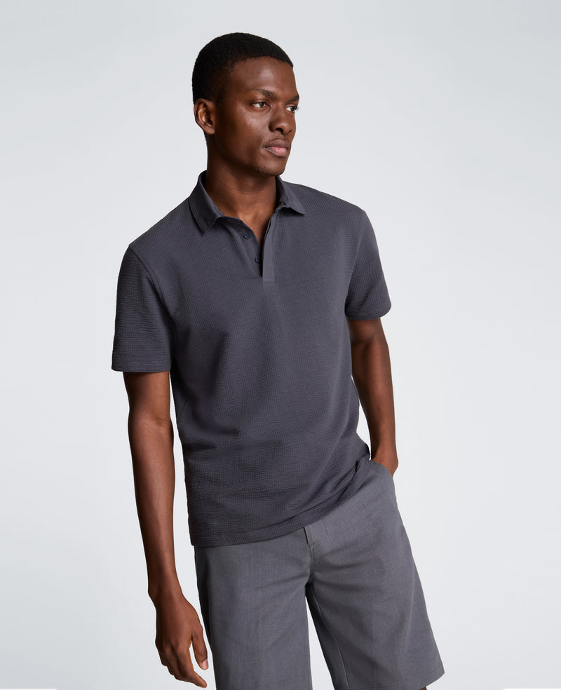 Kenneth Cole - Mixed Media Polo MENS SHIRT for Men