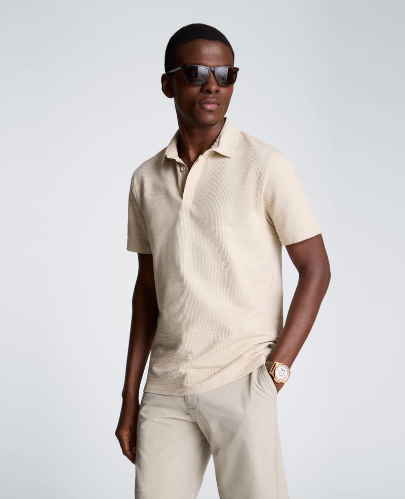 Kenneth Cole - Mixed Media Polo MENS SHIRT for Men