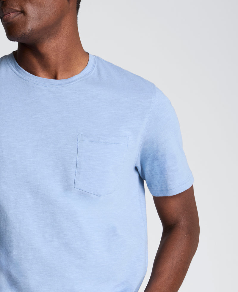 Kenneth Cole - Crew Neck Tee with Pocket MENS SHIRT for Men