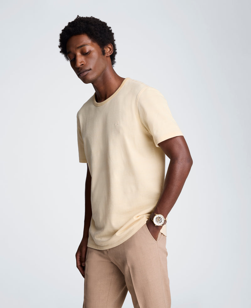 Kenneth Cole - Textured Logo Tee MENS SHIRT for Men