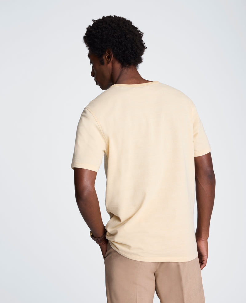 Kenneth Cole - Textured Logo Tee MENS SHIRT for Men