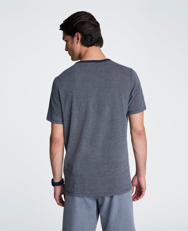 Kenneth Cole - Textured Logo Tee MENS SHIRT for Men