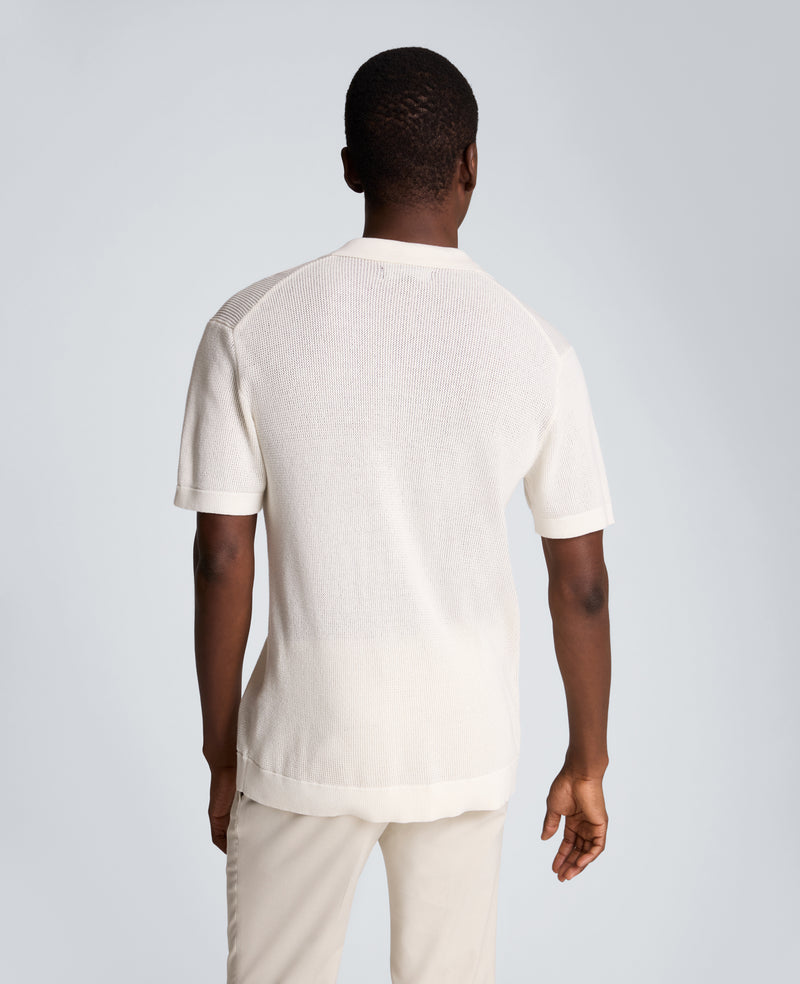 Kenneth Cole - Knit Camp Shirt MENS SHIRT for Men