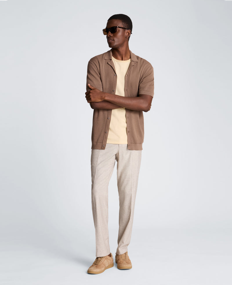 Kenneth Cole - Knit Camp Shirt MENS SHIRT for Men