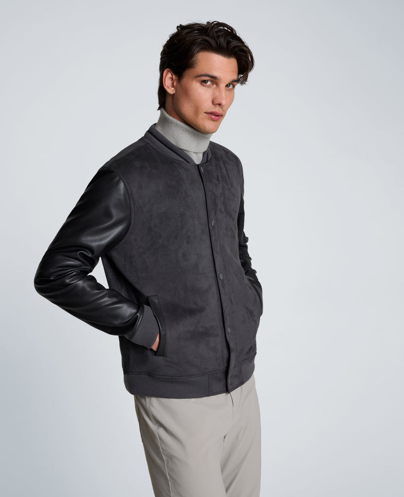 Kenneth Cole - Varsity Bomber Jacket MENS JACKET for Men