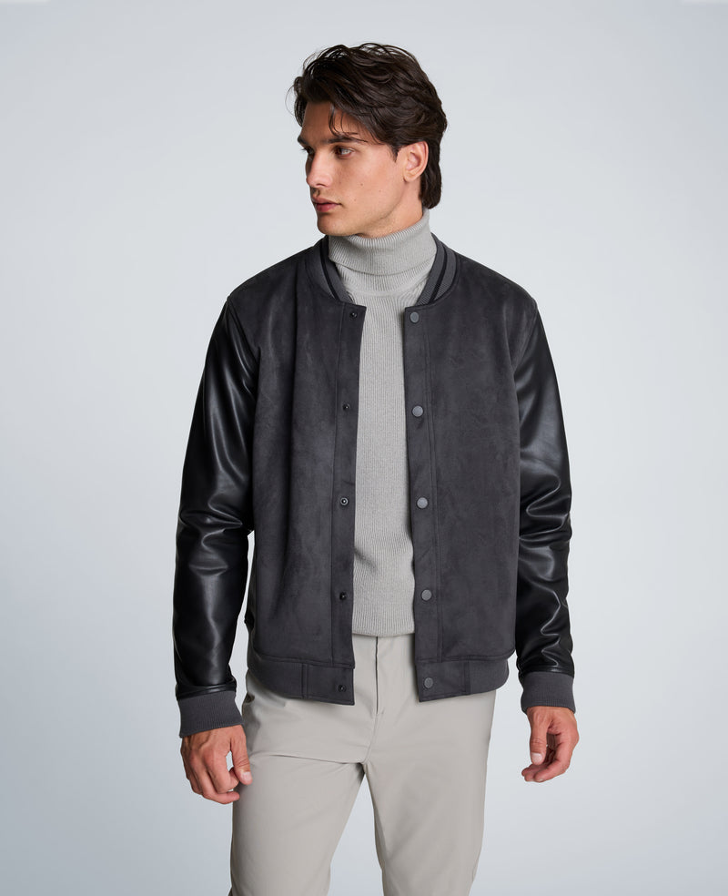 Kenneth Cole - Varsity Bomber Jacket MENS JACKET for Men