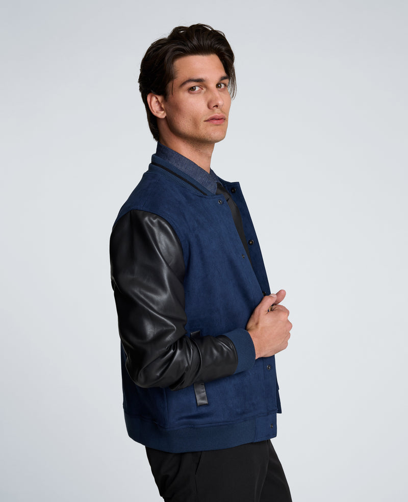 Kenneth Cole - Varsity Bomber Jacket MENS JACKET for Men