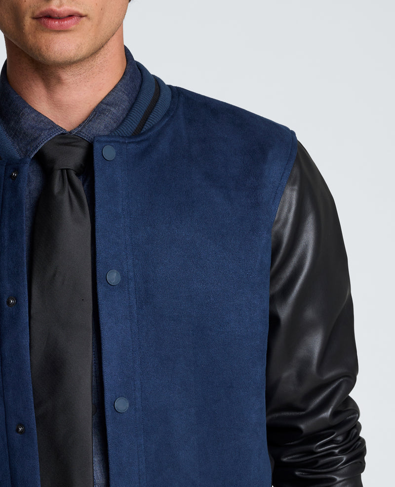 Kenneth Cole - Varsity Bomber Jacket MENS JACKET for Men