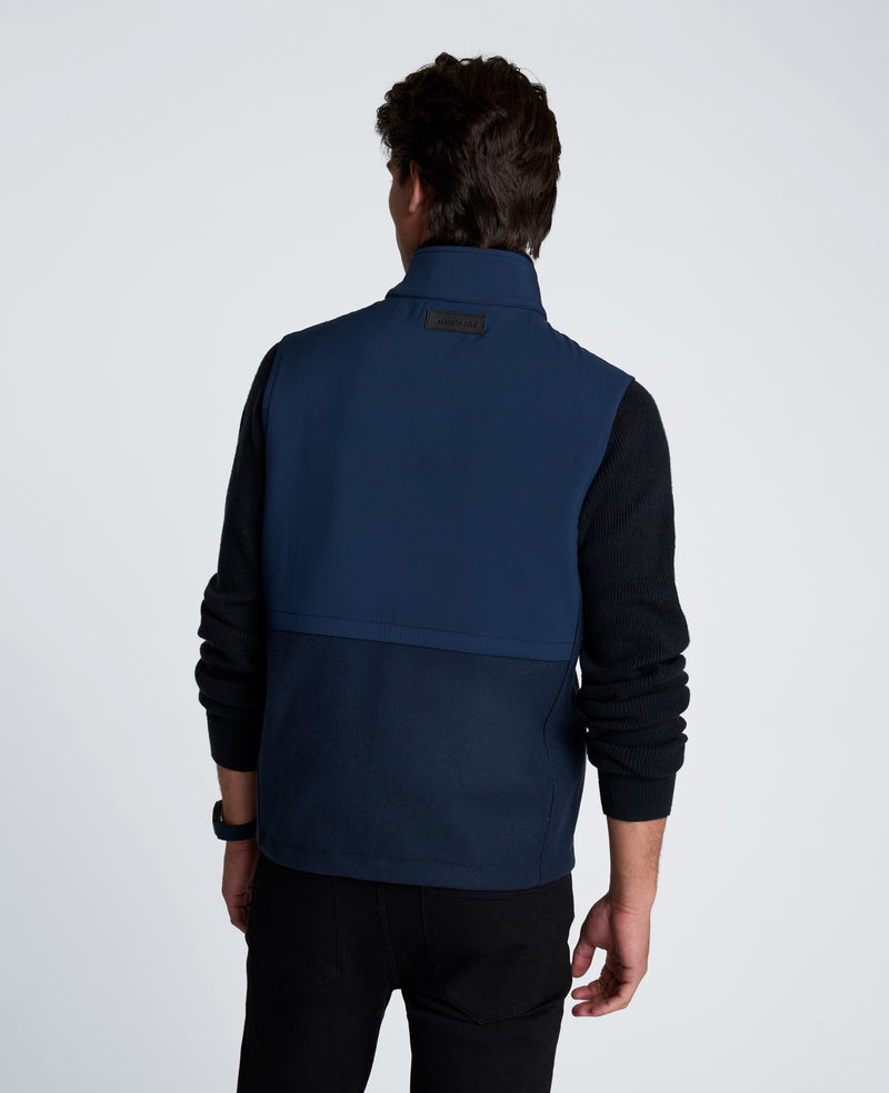 Kenneth Cole - Blocked Vest MENS OUTERWEAR for Men