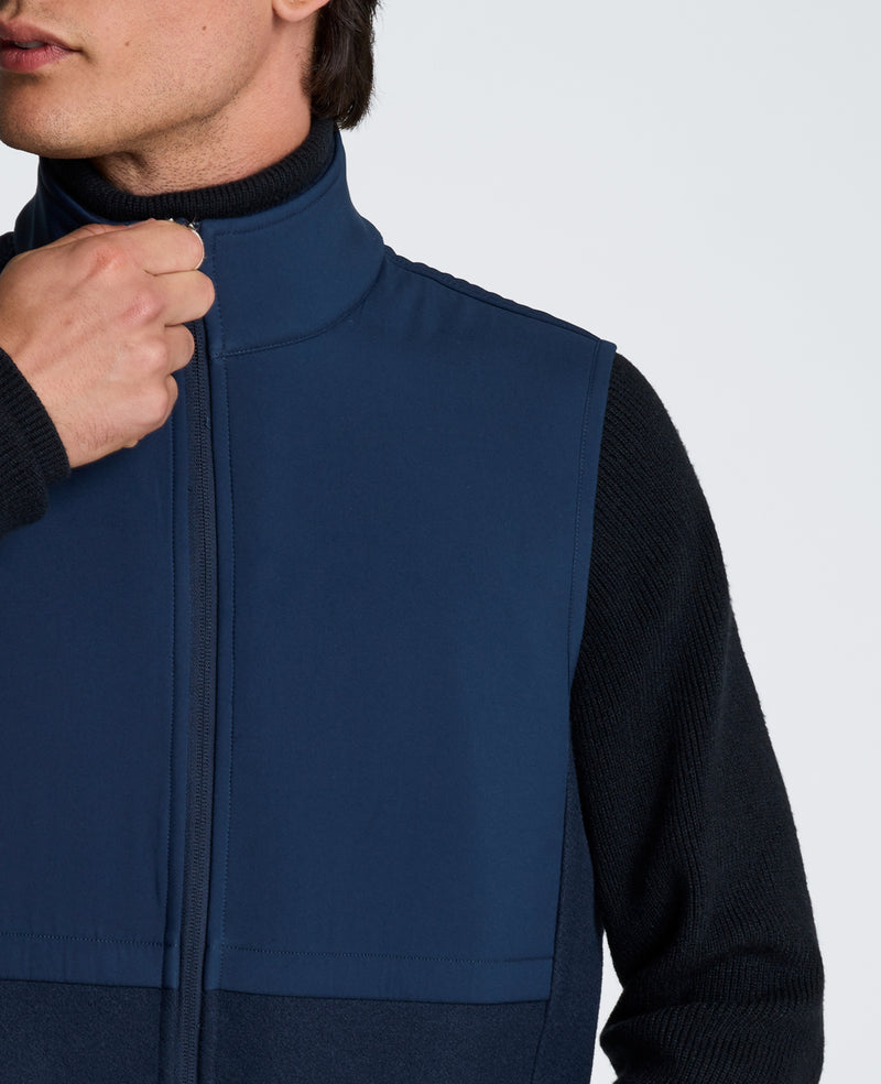 Kenneth Cole - Blocked Vest MENS OUTERWEAR for Men
