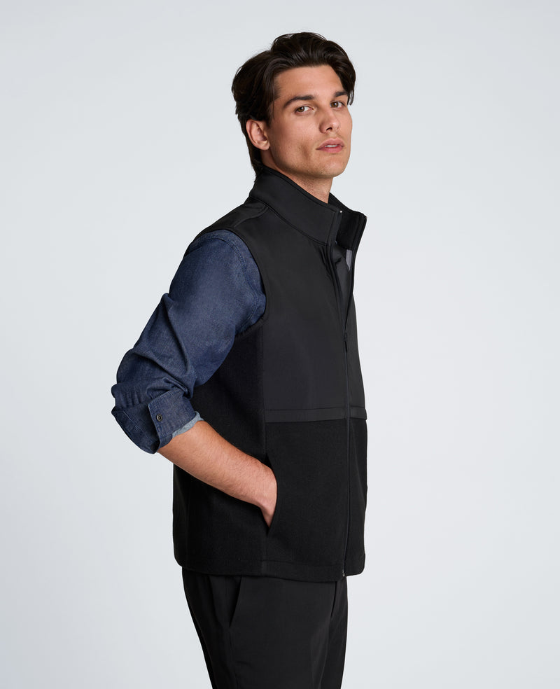 Kenneth Cole - Blocked Vest MENS OUTERWEAR for Men