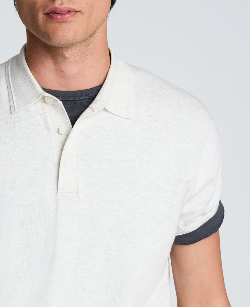 Kenneth Cole - Short Sleeve Sweater Polo MENS SWEATER for Men