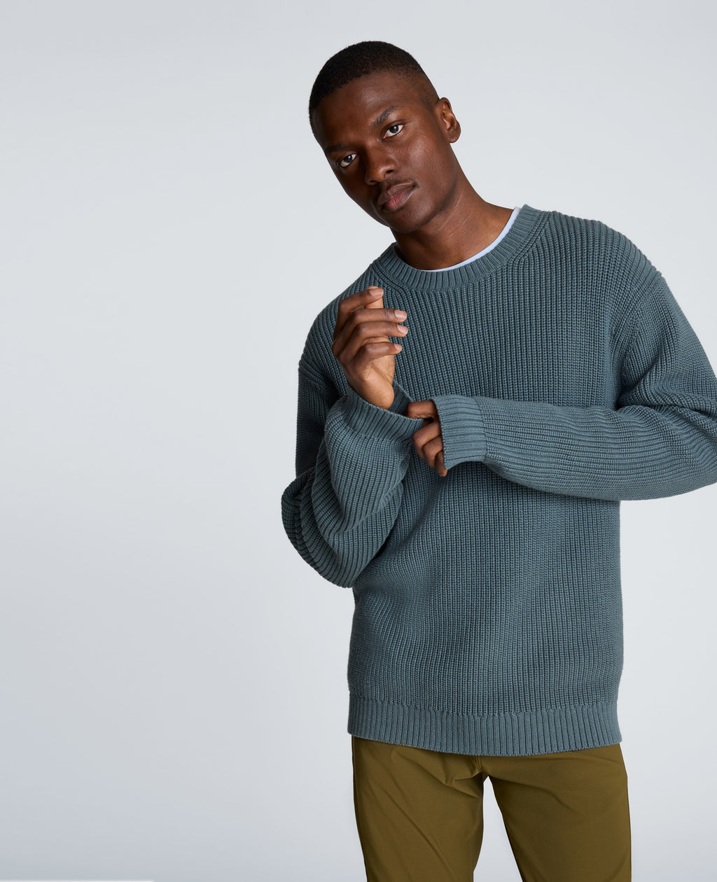 Kenneth Cole - Chunky Oversized Sweater MENS SWEATER for Men 