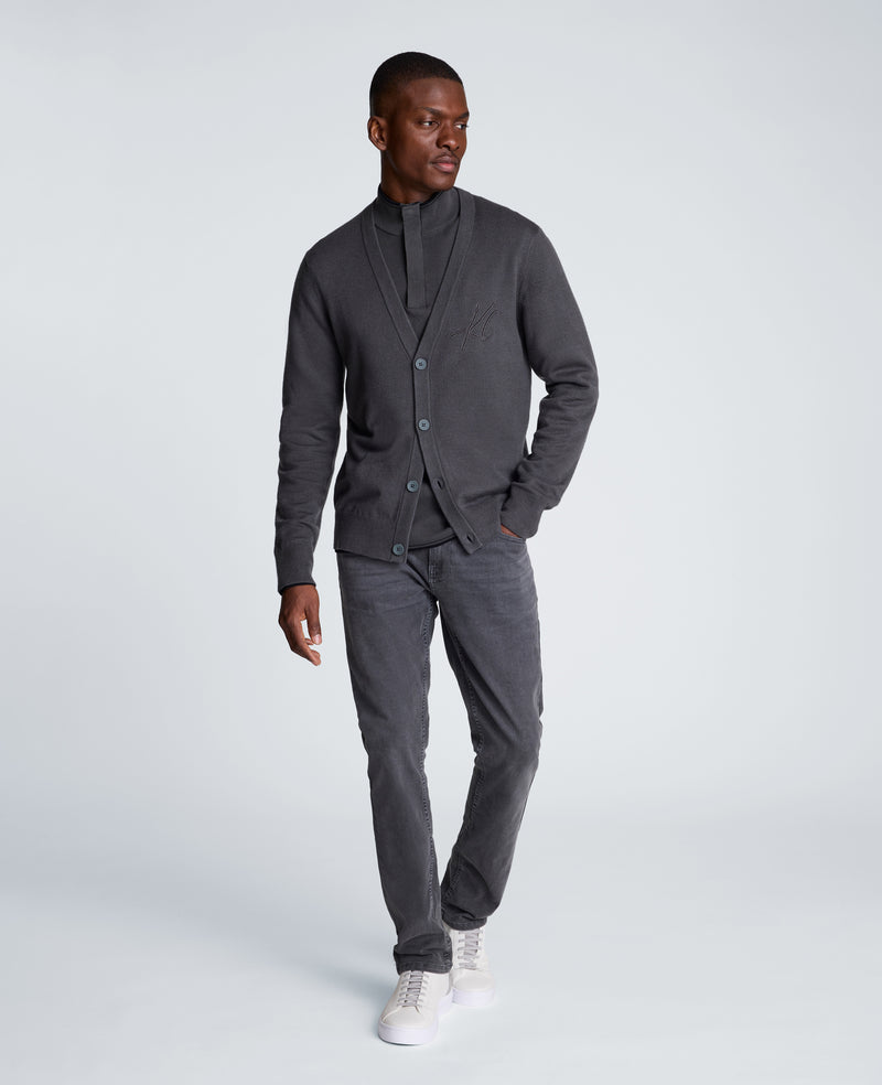 Kenneth Cole - Logo Cardigan MENS SWEATER for Men