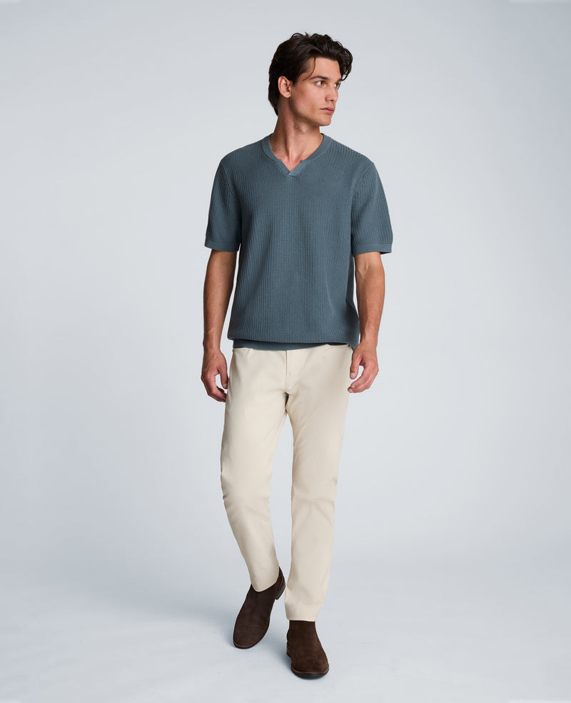 Kenneth Cole - Johnny Collar Henley Sweater MENS SWEATER for Men