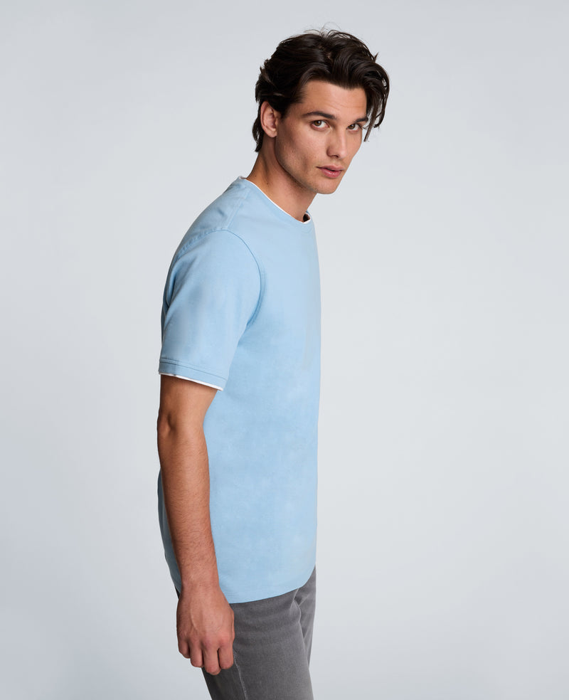 Kenneth Cole - Double Collar Tee MENS SHIRT for Men