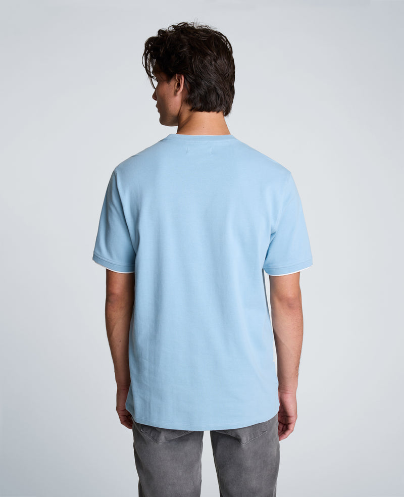 Kenneth Cole - Double Collar Tee MENS SHIRT for Men