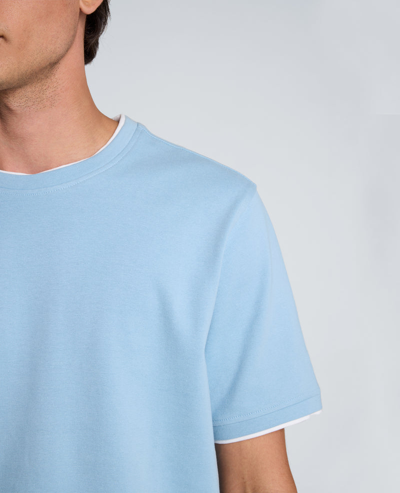 Kenneth Cole - Double Collar Tee MENS SHIRT for Men