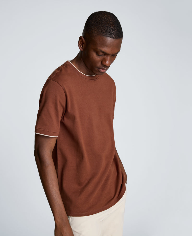 Kenneth Cole - Double Collar Tee MENS SHIRT for Men