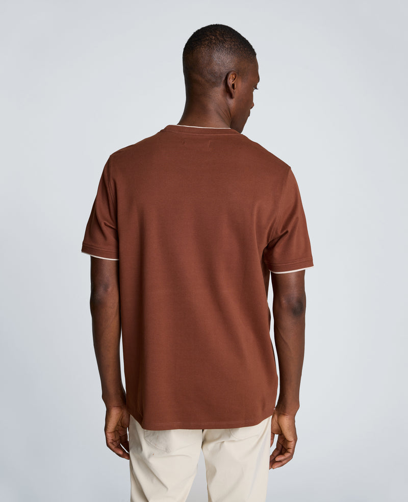 Kenneth Cole - Double Collar Tee MENS SHIRT for Men