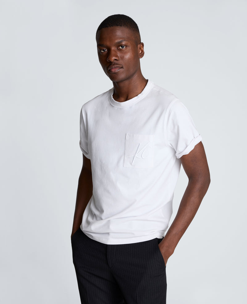 Kenneth Cole - Crew Tee with Pocket MENS SHIRT for Men